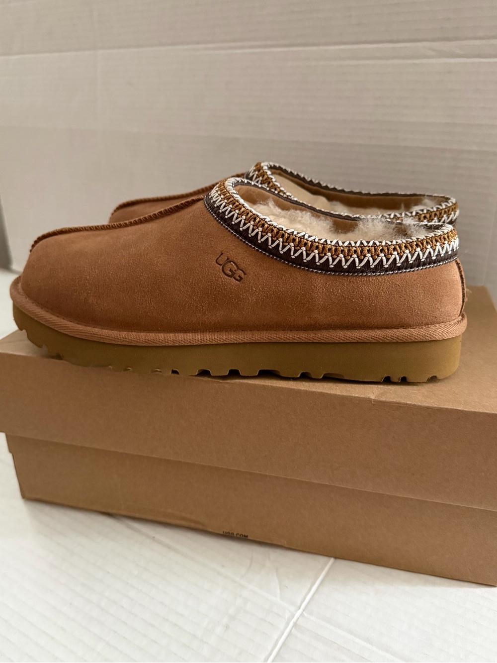 Womens Ugg Tasman II suede Slippers SZ 8